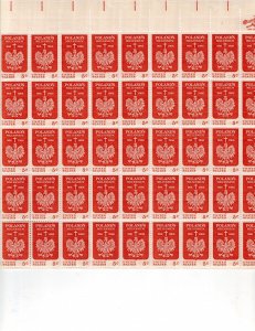 Poland's Millennium 966 to 1966 5c Postage Sheet #1313 VF MNH