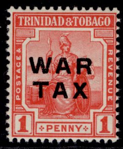 TRINIDAD & TOBAGO GV SG184, 1d red, NH MINT. Cat £70. CLOSER SPACING