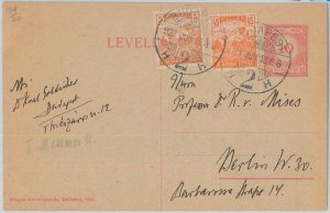 75556 - HUNGARY - POSTAL HISTORY - Postal Stationery Card to GERMANY - 1918