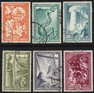 Greece Sc #539-544 Used