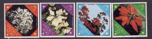 Anguilla-Sc#367-70-unused NH set-id3-Christmas-Flowers-1979-