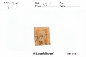 Germany: Prussia Sc # 8 used (57456)