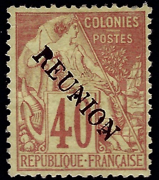 Reunion SC#26 Unused NG VF SCV$75...French Colonies are Hot!