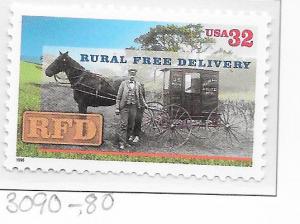 US #3090  32c Rural Free Delivery   CV $0.65