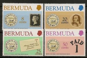 Bermuda 389-92 MNH CV $1.90