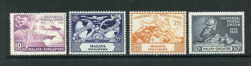 Singapore SG33/6 1949 UPU U/M