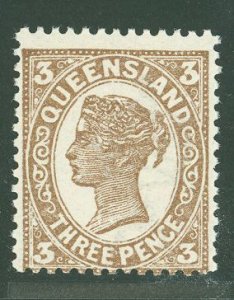 Queensland #134 Mint (NH) Single