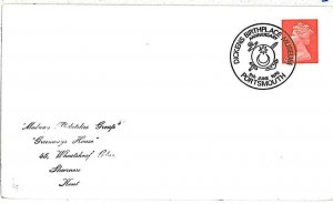 25612  GB -  POSTAL HISTORY: SPECIAL POSTMARK on CARD: DICKENS MUSEUM - PORTSMOU