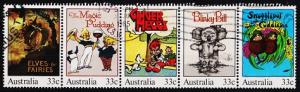 Australia.1985 33c(Strip of 5) S.G.982/986  Fine Used