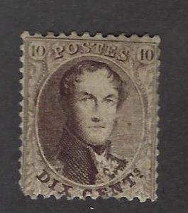 Belgium SC#10 Mint Fine SCV$450.00...Worth checking!