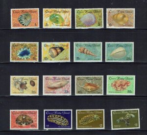 Cocos (Keeling) Islands 1985, Shells & Molluscs, MNH set