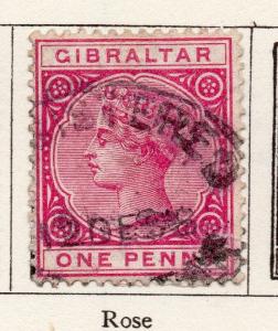 Gibraltar 1886-89 Early Issue Fine Used 1c. 272633