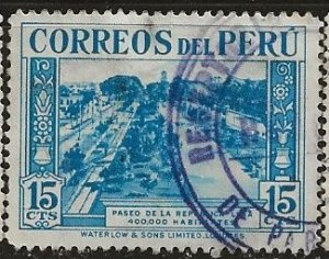 Peru == Scott # 362 -  Used