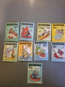 Stamps Barbuda Scott #478-86 nh