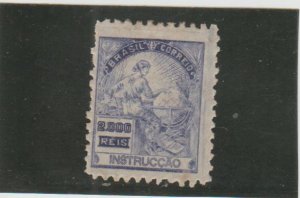 Brazil  Scott#  283  MH  (1926 Education)