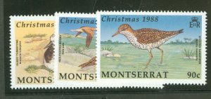 Montserrat #703-705  Single (Complete Set)