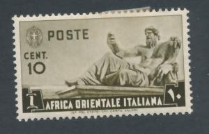 Italian East Africa 1938 Scott 4 MH- 10c, Statue of the Nile