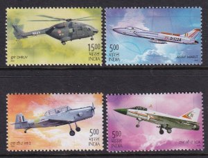 India 1992-1995 Airplanes MNH VF