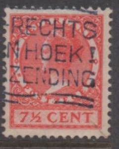 Netherlands  Scott# 175  used single  Perf 12.5