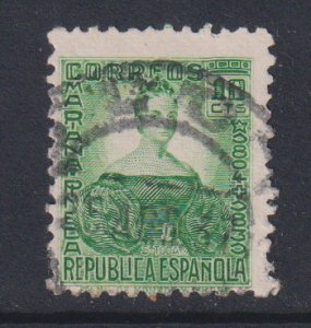 Spain    #546  used 1935  Mariana Pineda 10c