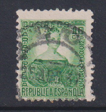 Spain    #546  used 1935  Mariana Pineda 10c