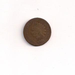 1874 Indian Head Cent