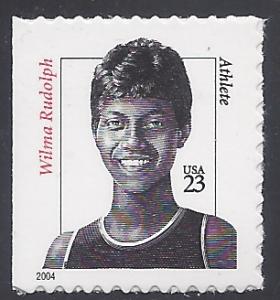 #3436 23c Wilma Rudolph Booklet Single 2004 Mint NH