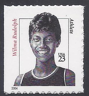 #3436 23c Wilma Rudolph Booklet Single 2004 Mint NH