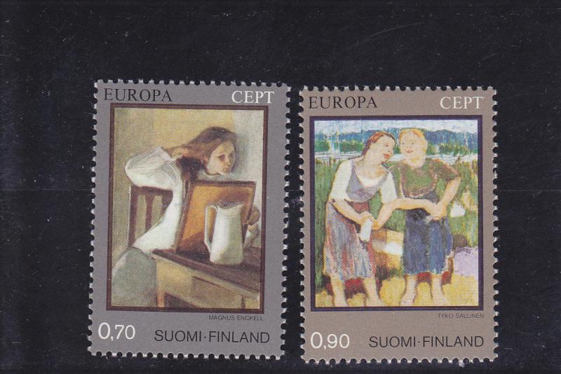 Finland  Scott#  572-3  MNH