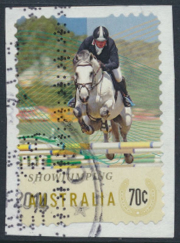Australia SC# 4140 Horse Eventing from 2014 Used see details & scan