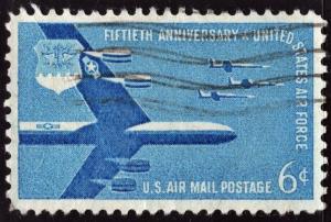 SC#C49 6¢ Air Force Anniversary (1957) Used