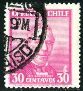 CHILE #185 - USED - 1934 - CHILE086