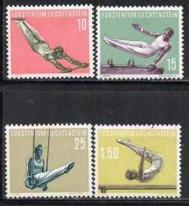 Liechtenstein # 308-11, Mint Hinge