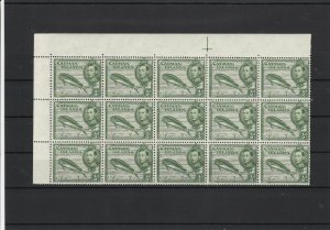 Cayman Islands Fish Mint Never Hinged Stamps Block ref R 18358