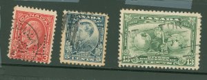 Canada #192-194 Used Single (Complete Set)