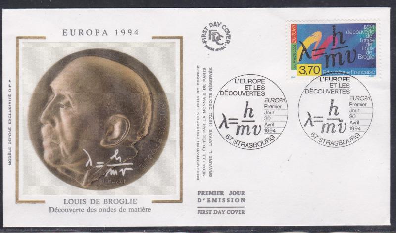 France # 2420, Formula for Wave Properties, First Day Cover