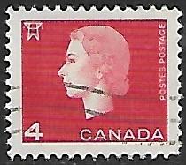 Canada # 404 - Queen Elisabeth - used