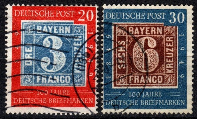 Germany #667-8  F-VF  Used CV $86.50 (X4824)