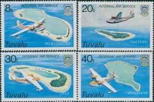 Tuvalu 1979 SG127-130 Internal Air Service set MNH