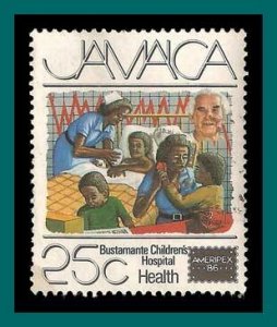 Jamaica 1986 Ameripex, 25c used  625,SG651