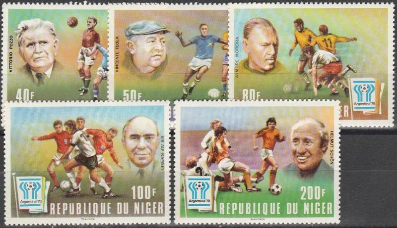 Niger #412-6 MNH F-VF CV $4.40 (V267)