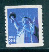 3476 34c Statue of Liberty Fine MNH