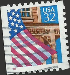 # 2921 USED FLAG OVER PORCH