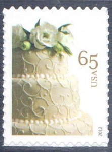 US Scott 4602 2012 65c Wedding Special Issue Mint F/VF NH