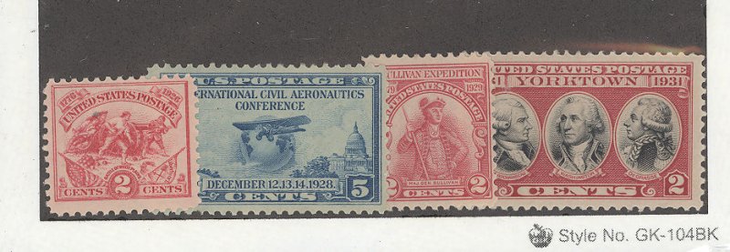 United States #629/703  Multiple