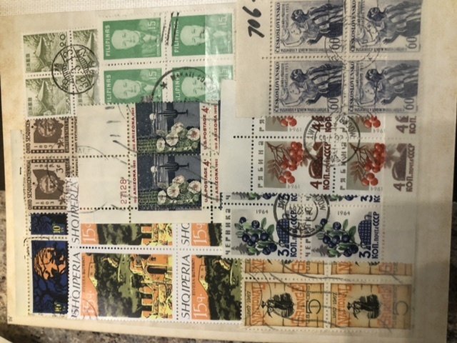 W.W Stamps In Stock Book + Some VERY OLD U.S Might Find Some Gems