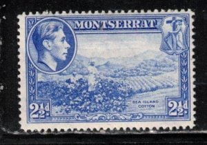 MONTSERRAT Scott # 96 MH - KGVI & Sea Island Cotton