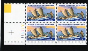 2080 Hawaii, MNH LL-PB/4 (#A11111)