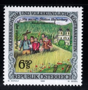 Austria Scott 1778 MNH** Mariazell Pilgrimage stamp