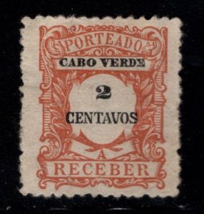 Cabo Verde Scott J23 Postage Due stamp